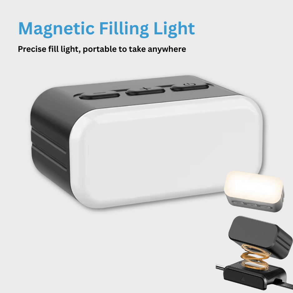 3-Axis Gimbal + AI + LED Light