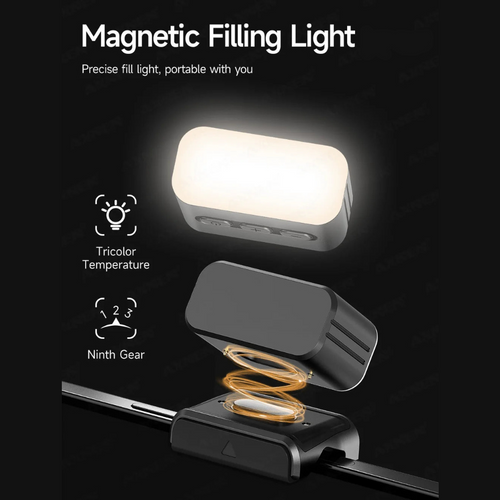 3-Axis Gimbal + LED Light