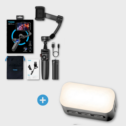 3-Axis Gimbal + LED Light